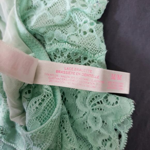 PINK VS | Mint Green Lace Bralette - Picture 4 of 6
